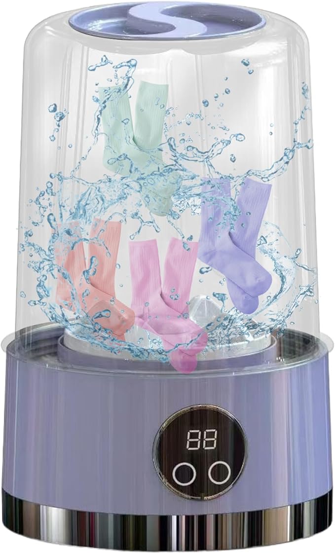 Wireless Charging Mini Washing Machine
